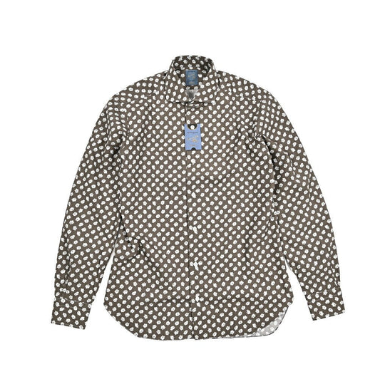 BARBA DANDYLIFE コットン100% ホリゾンタルカラードレスシャツ｜435596｜GUARDAROBA MILANO OFFICIAL STORE