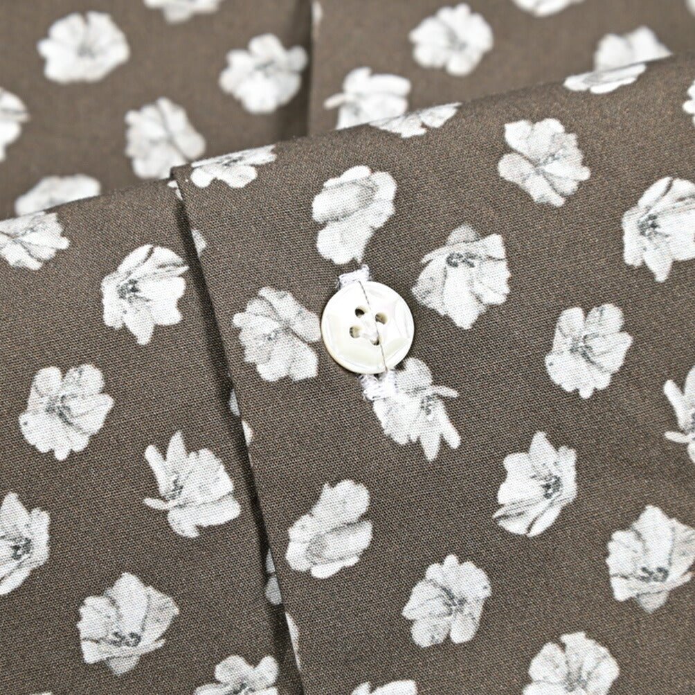 BARBA DANDYLIFE コットン100% ホリゾンタルカラードレスシャツ｜435596｜GUARDAROBA MILANO OFFICIAL STORE