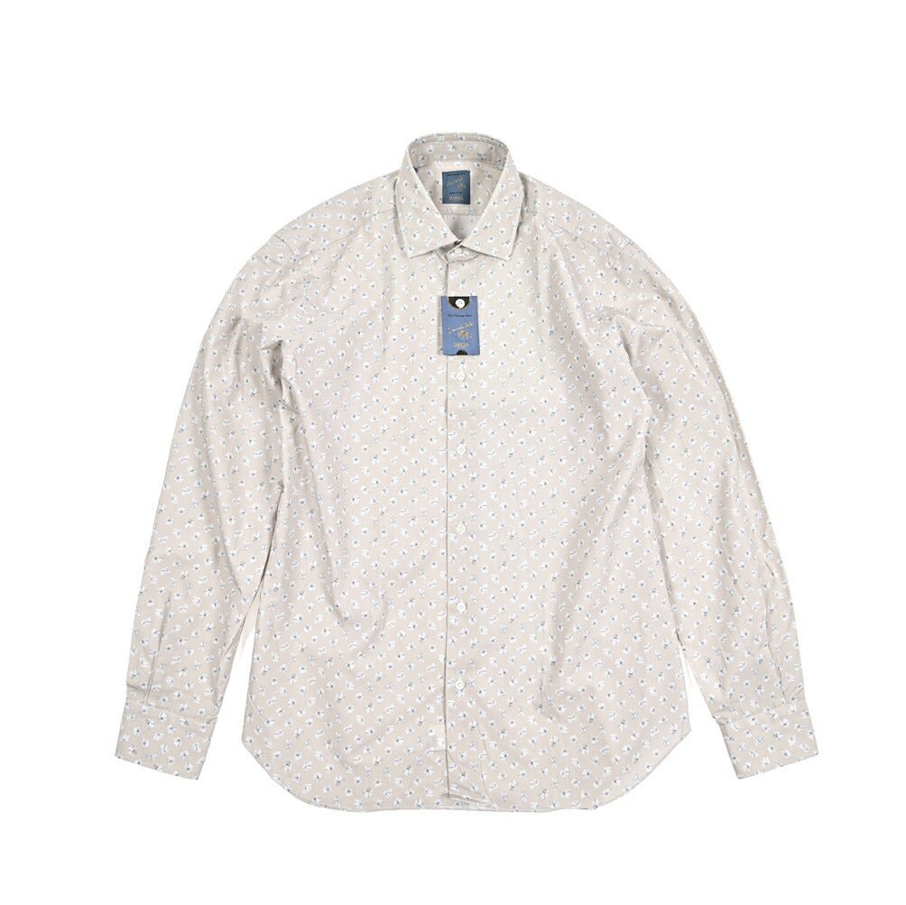 BARBA DANDYLIFE コットン100% ワイドカラードレスシャツ｜435598｜GUARDAROBA MILANO OFFICIAL STORE