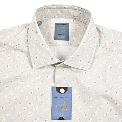 BARBA DANDYLIFE コットン100% ワイドカラードレスシャツ｜435598｜GUARDAROBA MILANO OFFICIAL STORE