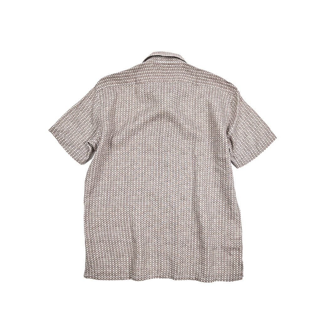 BARBA DANDYLIFE リネン100% 半袖プルオーバーシャツ 開襟シャツ｜435600｜GUARDAROBA MILANO OFFICIAL STORE