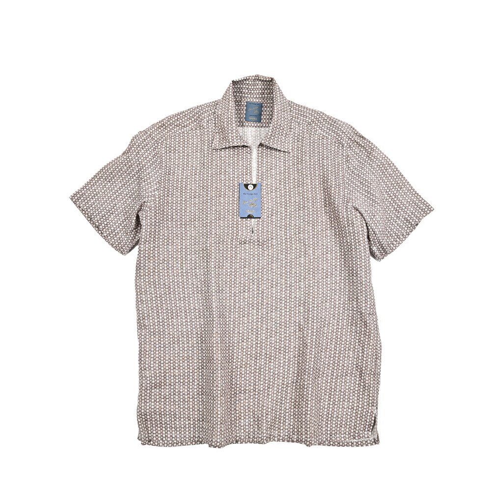 美品✨希少 AMIRI アミリ シルク100 シャツ ロゴ IT48 半袖 SALE｜AMIRI アミリ / シルク100% 半袖オープンカラーシャツ 開襟