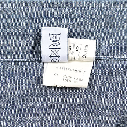 BARBA DANDYLIFE コットン100% スキッパーカラーシャツ 開襟シャツ｜435604-40｜GUARDAROBA MILANO OFFICIAL STORE