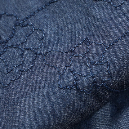 BARBA DANDYLIFE コットン100% ホリゾンタルカラーデニムシャツ｜435606-39｜GUARDAROBA MILANO OFFICIAL STORE