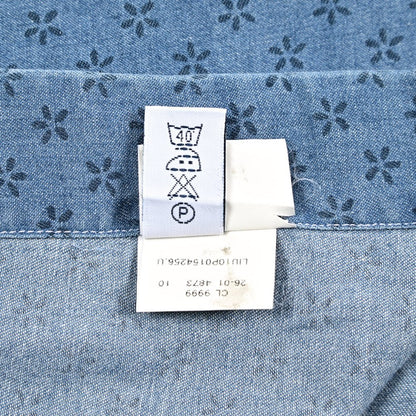 BARBA DANDYLIFE コットン100% ワイドカラーデニムシャツ｜435612-40｜GUARDAROBA MILANO OFFICIAL STORE