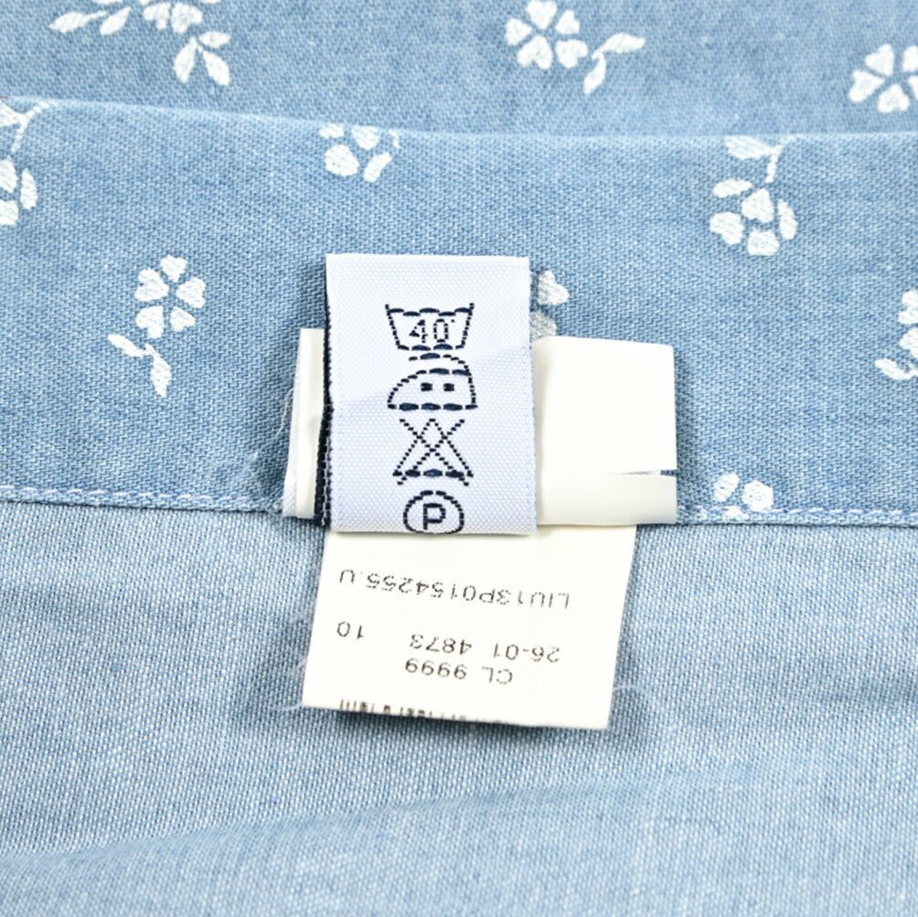 BARBA DANDYLIFE コットン100% ホリゾンタルカラーデニムシャツ｜435614-40｜GUARDAROBA MILANO OFFICIAL STORE