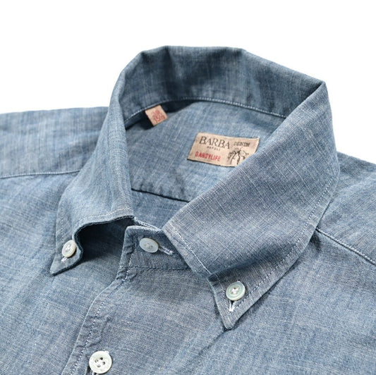 BARBA DANDYLIFE コットン100% ボタンダウンシャツ｜435623-39｜GUARDAROBA MILANO OFFICIAL STORE