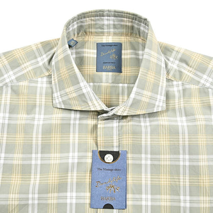 BARBA DANDYLIFE コットン100% ホリゾンタルカラーシャツ｜435667｜GUARDAROBA MILANO OFFICIAL STORE