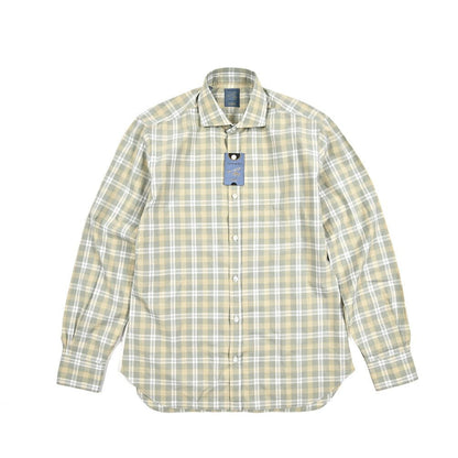 BARBA DANDYLIFE コットン100% ホリゾンタルカラーシャツ｜435667｜GUARDAROBA MILANO OFFICIAL STORE