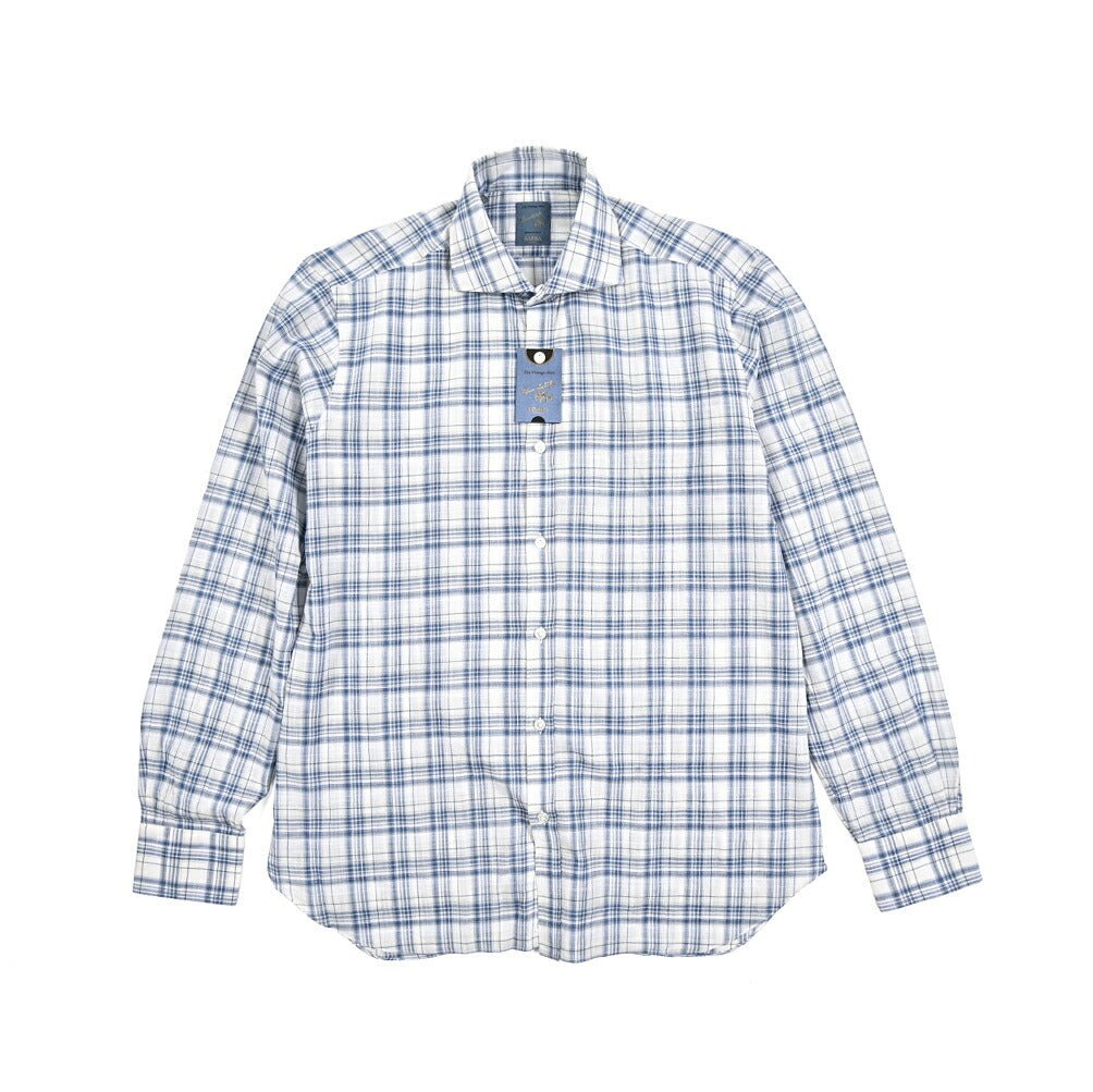 BARBA DANDYLIFE コットン100% ホリゾンタルカラーシャツ｜435671｜GUARDAROBA MILANO OFFICIAL STORE