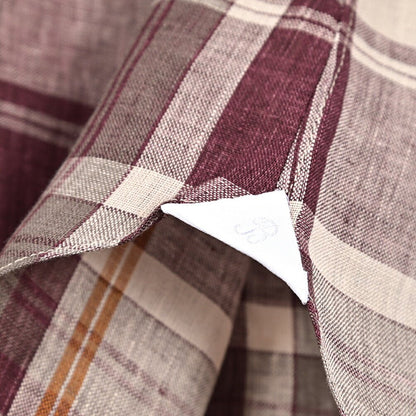 BARBA DANDYLIFE リネン100% ホリゾンタルカラーシャツ｜435672｜GUARDAROBA MILANO OFFICIAL STORE