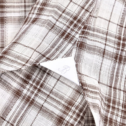 BARBA DANDYLIFE コットン100% ホリゾンタルカラーシャツ｜435673｜GUARDAROBA MILANO OFFICIAL STORE