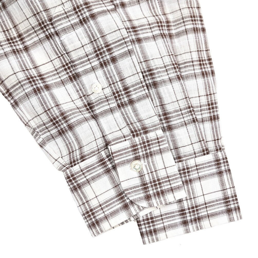 BARBA DANDYLIFE コットン100% ホリゾンタルカラーシャツ｜435673｜GUARDAROBA MILANO OFFICIAL STORE