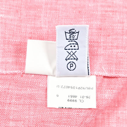 BARBA DANDYLIFE リネン100% 半袖オープンカラーシャツ 開襟シャツ｜435679｜GUARDAROBA MILANO OFFICIAL STORE