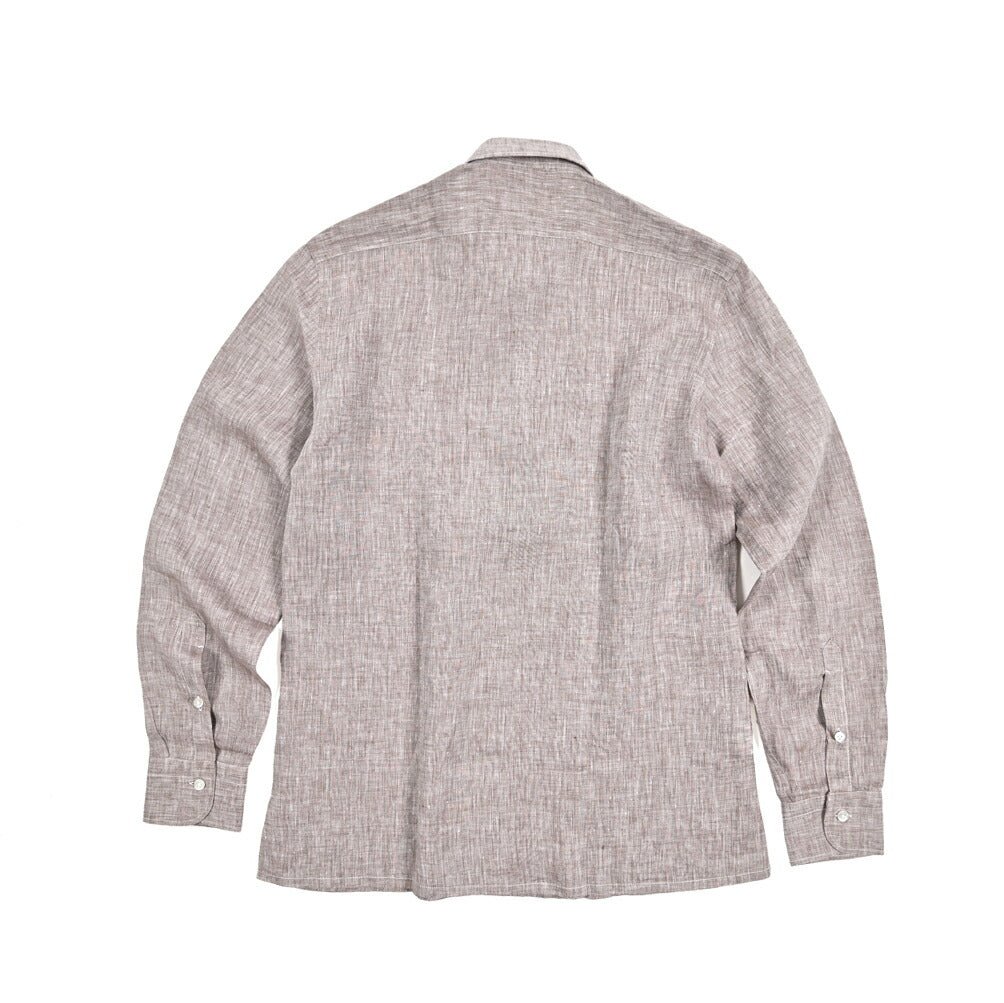 BARBA DANDYLIFE リネン100% プルオーバーシャツ｜435682｜GUARDAROBA MILANO OFFICIAL STORE