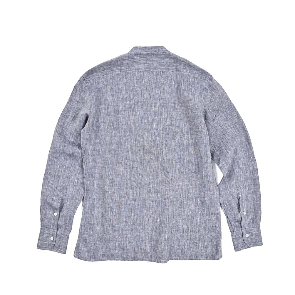 BARBA DANDYLIFE リネン100% プルオーバーシャツ｜435683｜GUARDAROBA MILANO OFFICIAL STORE