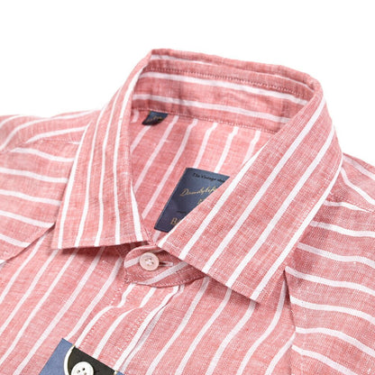 BARBA DANDYLIFE リネン100% ワイドカラーシャツ｜435685｜GUARDAROBA MILANO OFFICIAL STORE