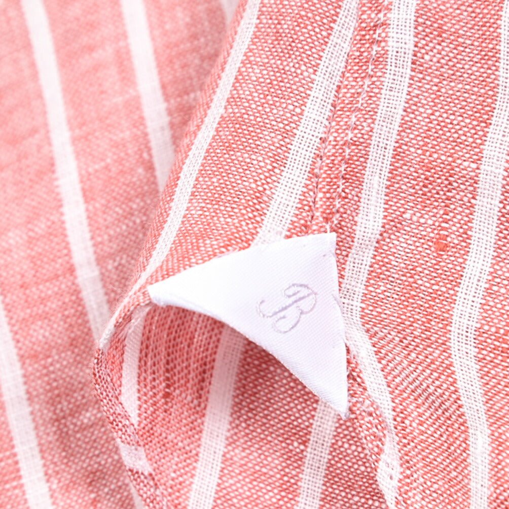 BARBA DANDYLIFE リネン100% ワイドカラーシャツ｜435685｜GUARDAROBA MILANO OFFICIAL STORE