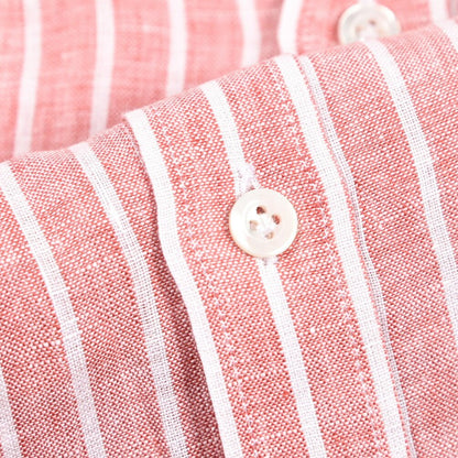 BARBA DANDYLIFE リネン100% ワイドカラーシャツ｜435685｜GUARDAROBA MILANO OFFICIAL STORE