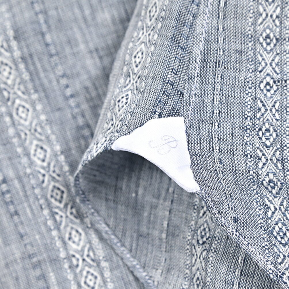 BARBA DANDYLIFE リネン100% ウエスタンシャツ The Vintage Shirt｜435686｜GUARDAROBA MILANO OFFICIAL STORE