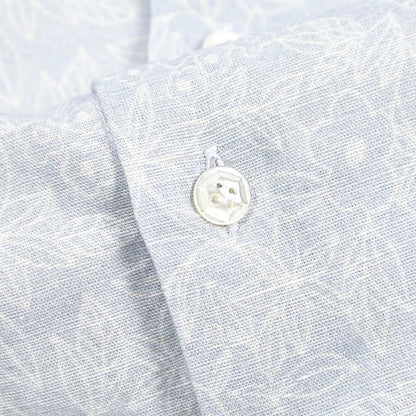 BARBA DANDYLIFE リネン混コットン ホリゾンタルカラーシャツ｜435589｜GUARDAROBA MILANO OFFICIAL STORE