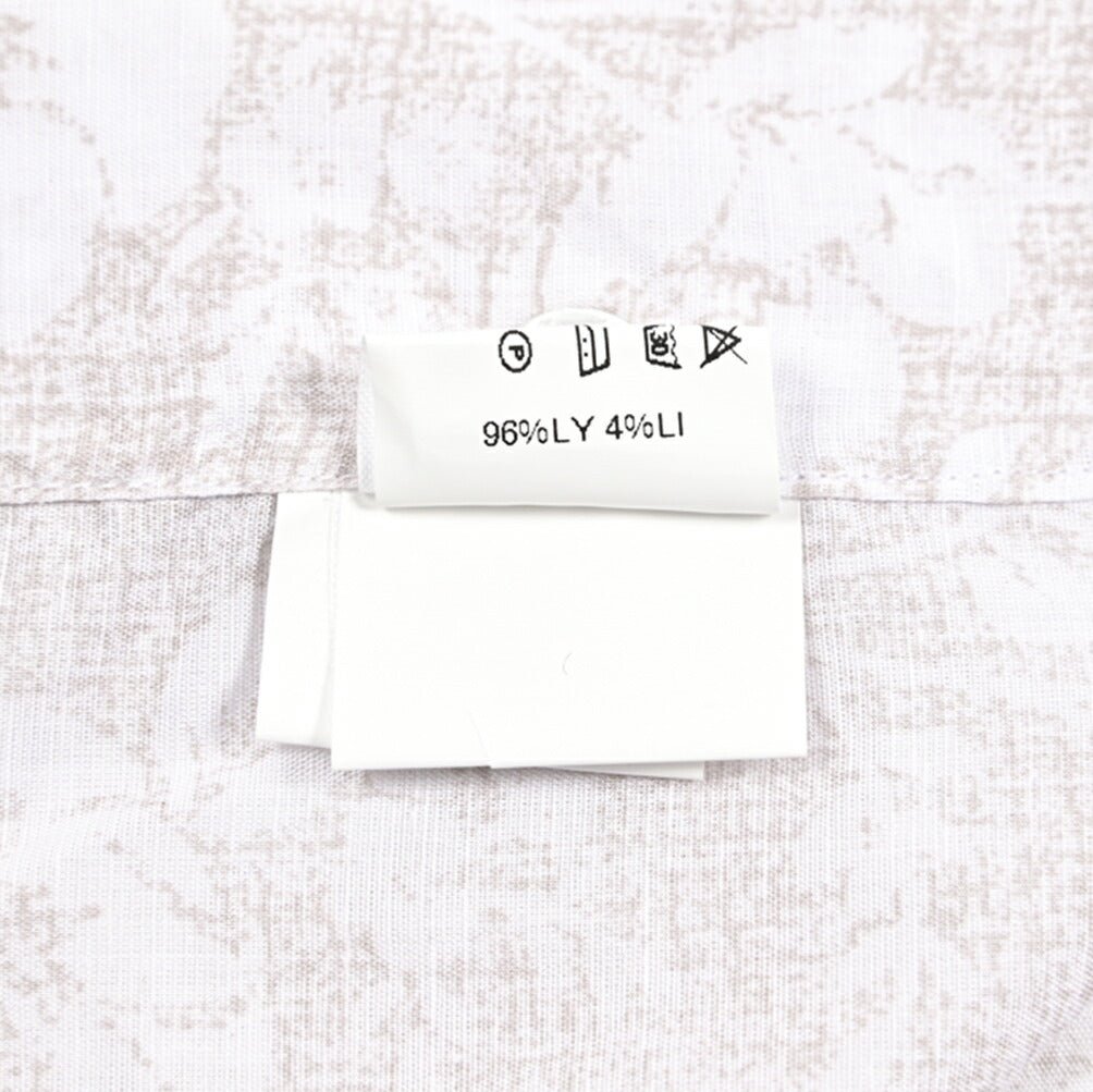 BARBA DANDYLIFE リネン混 ホリゾンタルカラーレーヨンシャツ｜435591｜GUARDAROBA MILANO OFFICIAL STORE