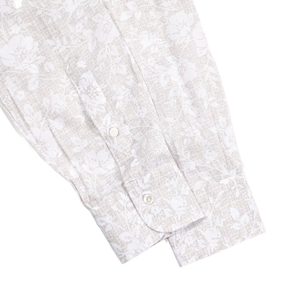 BARBA DANDYLIFE リネン混 ホリゾンタルカラーレーヨンシャツ｜435591｜GUARDAROBA MILANO OFFICIAL STORE