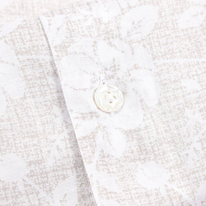 BARBA DANDYLIFE リネン混 ホリゾンタルカラーレーヨンシャツ｜435591｜GUARDAROBA MILANO OFFICIAL STORE