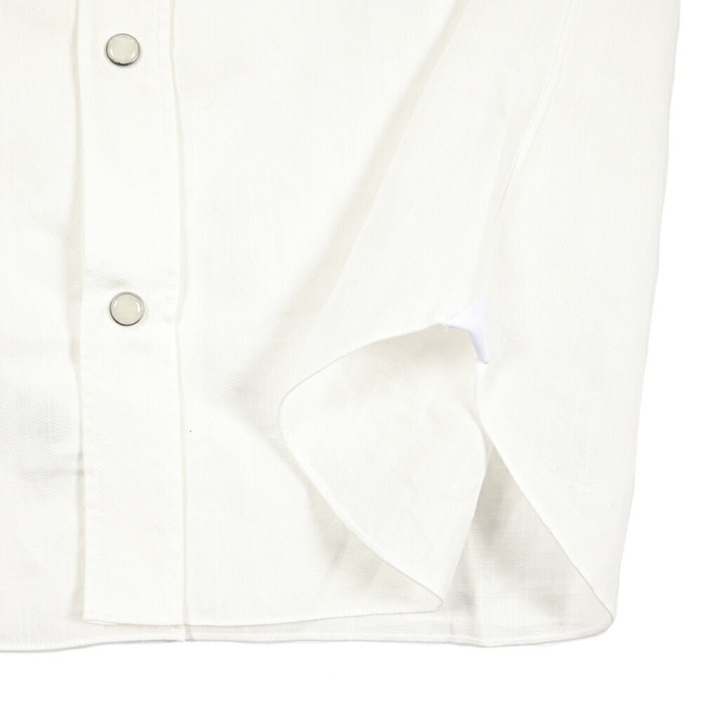 BARBA DANDYLIFE リネン混コットン ホリゾンタルカラーシャツ｜435638｜GUARDAROBA MILANO OFFICIAL STORE