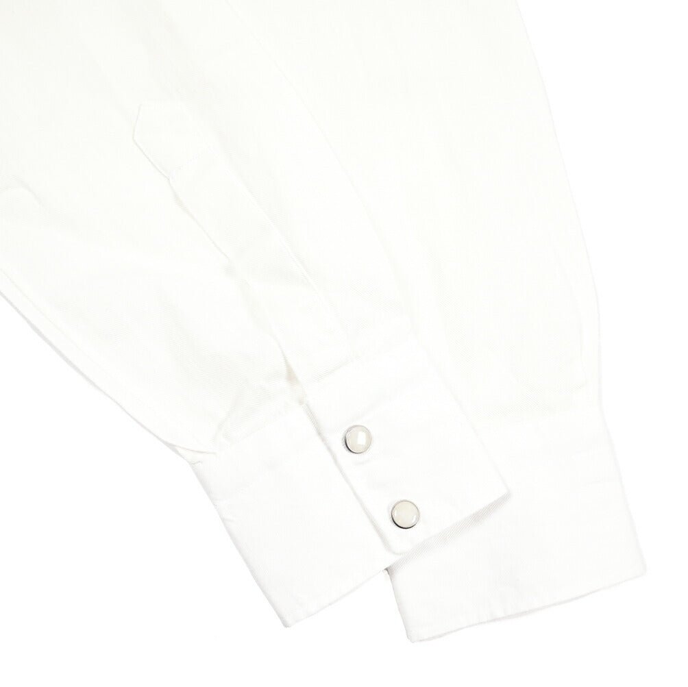 BARBA DANDYLIFE リネン混コットン ホリゾンタルカラーシャツ｜435638｜GUARDAROBA MILANO OFFICIAL STORE