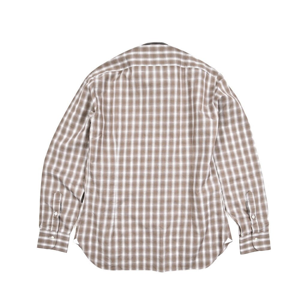 BARBA DANDYLIFE リネン混コットン ボタンダウンシャツ｜435669｜GUARDAROBA MILANO OFFICIAL STORE