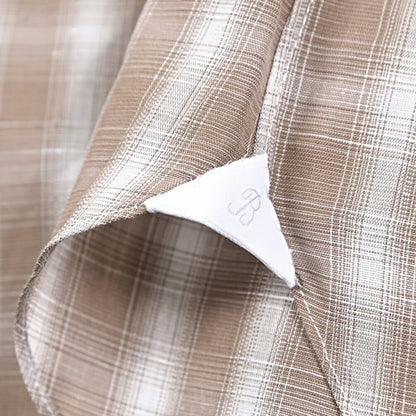 BARBA DANDYLIFE リネン混コットン ボタンダウンシャツ｜435669｜GUARDAROBA MILANO OFFICIAL STORE