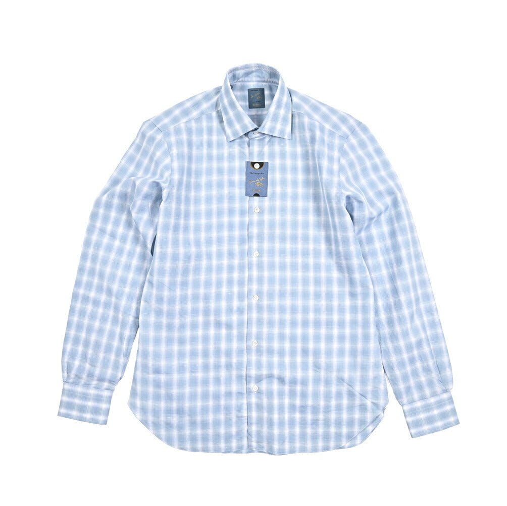 BARBA バルバ / CULTO リネン100% ホリゾンタルカラーシャツ / メンズ