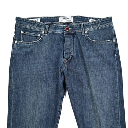 BARBA “FIVE” ストレッチデニム スリムジーンズ ブルー 38 | GUARDAROBA MILANO OFFICIAL STORE