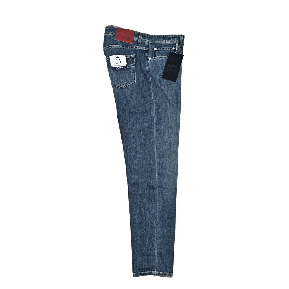 BARBA “FIVE” ストレッチデニム スリムジーンズ ブルー 38 | GUARDAROBA MILANO OFFICIAL STORE