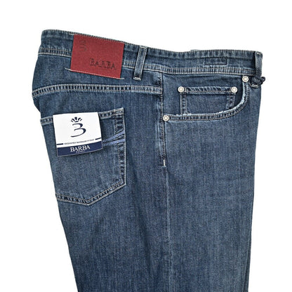 BARBA “FIVE” ストレッチデニム スリムジーンズ ブルー 38 | GUARDAROBA MILANO OFFICIAL STORE