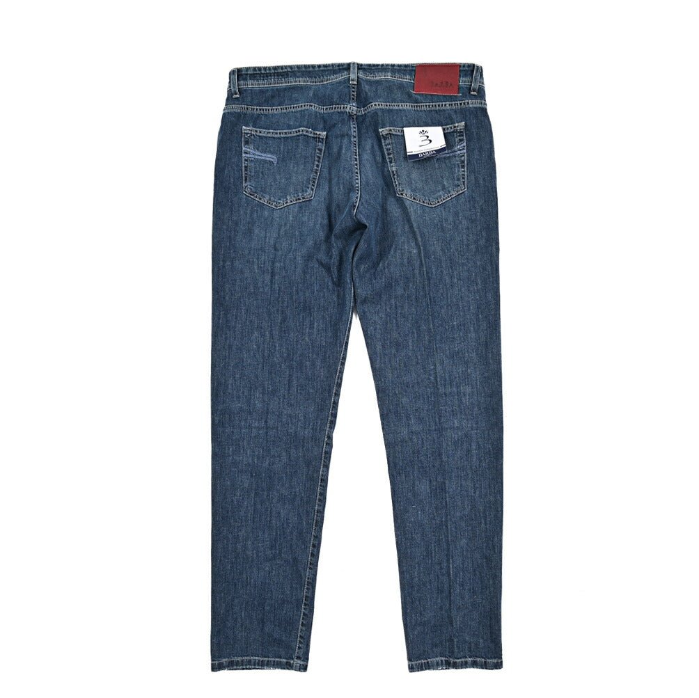 BARBA “FIVE” ストレッチデニム スリムジーンズ ブルー 38 | GUARDAROBA MILANO OFFICIAL STORE