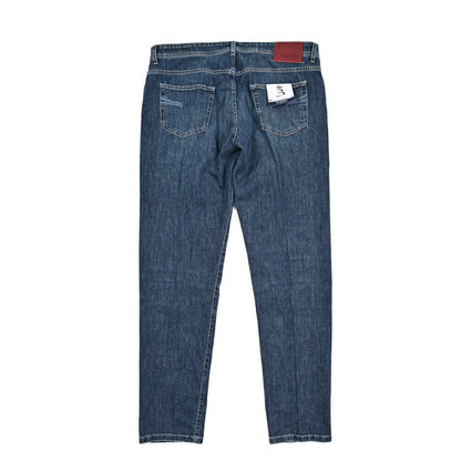 BARBA “FIVE” ストレッチデニム スリムジーンズ ブルー 38 | GUARDAROBA MILANO OFFICIAL STORE