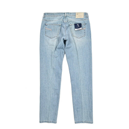 BARBA “FIVE” ストレッチデニム スリムジーンズ ライトブルー 34 | GUARDAROBA MILANO OFFICIAL STORE