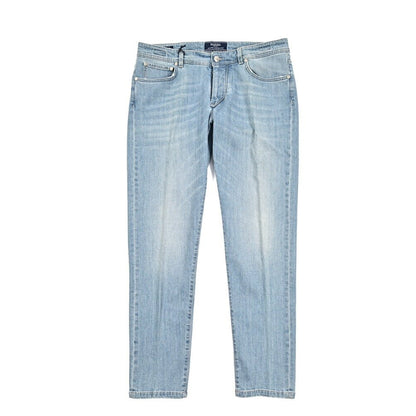 BARBA “FIVE” ストレッチデニム スリムジーンズ ライトブルー 34 | GUARDAROBA MILANO OFFICIAL STORE