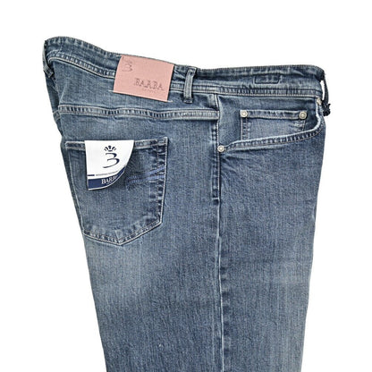 BARBA “FIVE” ストレッチデニム スリムジーンズ ブルー 40 | GUARDAROBA MILANO OFFICIAL STORE