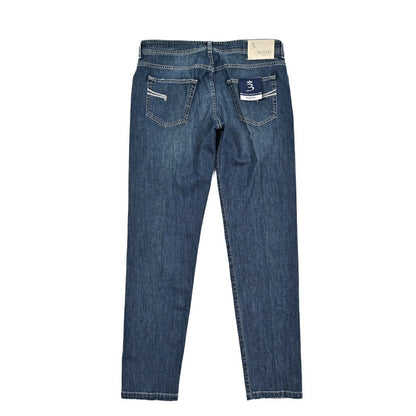BARBA “FIVE” ストレッチデニム スリムジーンズ ブルー 35 | GUARDAROBA MILANO OFFICIAL STORE