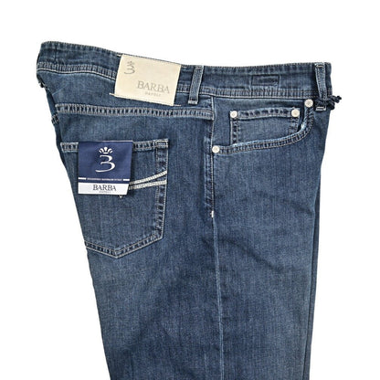 BARBA “FIVE” ストレッチデニム スリムジーンズ ブルー 35 | GUARDAROBA MILANO OFFICIAL STORE