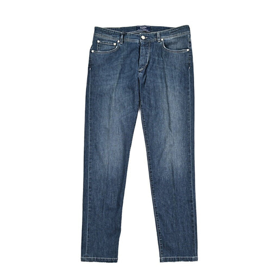 BARBA “FIVE” ストレッチデニム スリムジーンズ ブルー 35 | GUARDAROBA MILANO OFFICIAL STORE