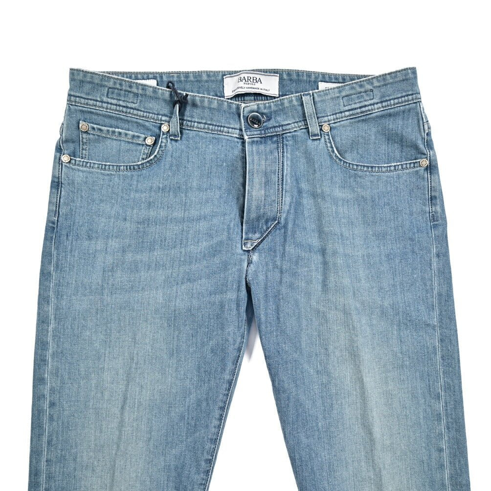 BARBA “FIVE” ストレッチデニム スリムジーンズ ライトブルー 34 | GUARDAROBA MILANO OFFICIAL STORE