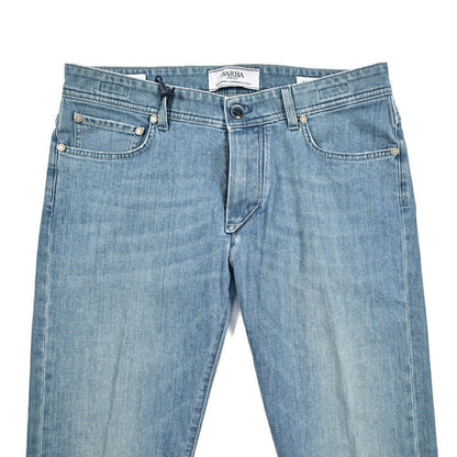 BARBA “FIVE” ストレッチデニム スリムジーンズ ライトブルー 34 | GUARDAROBA MILANO OFFICIAL STORE