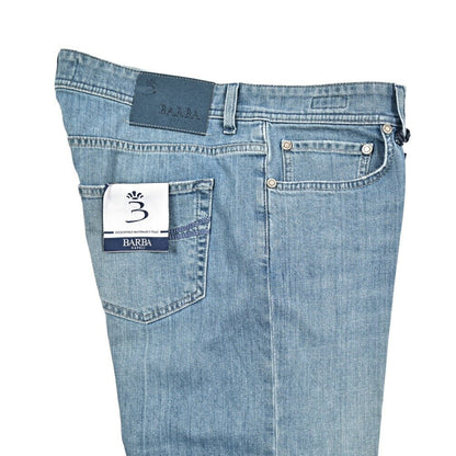 BARBA “FIVE” ストレッチデニム スリムジーンズ ライトブルー 34 | GUARDAROBA MILANO OFFICIAL STORE