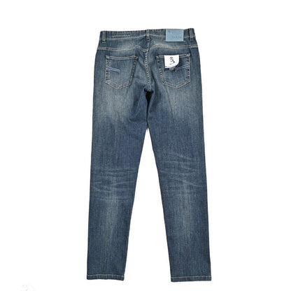 BARBA “FIVE” ストレッチデニム スリムジーンズ ブルー 34 | GUARDAROBA MILANO OFFICIAL STORE