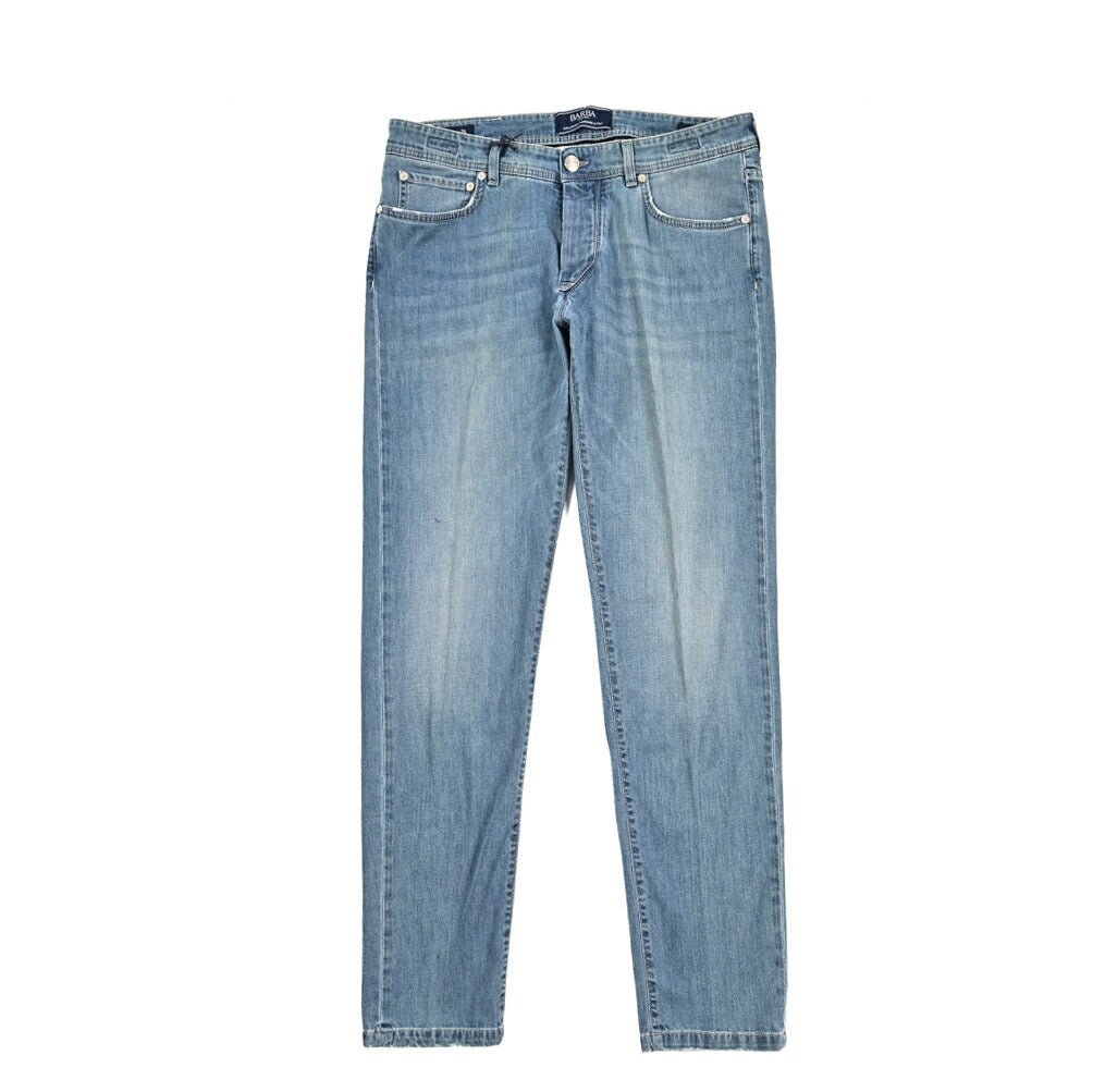 BARBA “FIVE” ストレッチデニム スリムジーンズ ブルー 34 | GUARDAROBA MILANO OFFICIAL STORE