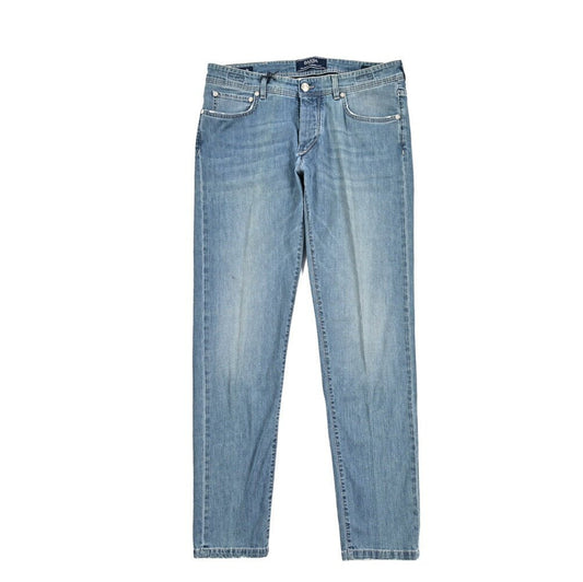BARBA “FIVE” ストレッチデニム スリムジーンズ ブルー 34 | GUARDAROBA MILANO OFFICIAL STORE